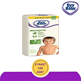 Evy Baby No:7 XXLarge Bebek Bezi 46'lı (138 Adet)