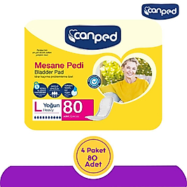 Canped Mesane Pedi Avantaj Paket (Yoğun) 80 Adet