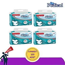 Dr. Pedical Belbantlı Hasta Bezi L-Large Beden 120 Adet