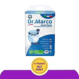 Dr. Marco Emici Külot Büyük (L) 120 Adet (4x30)