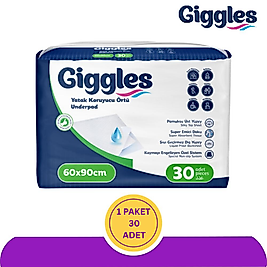 Giggles Yatak Koruyucu Örtü (60x90 cm) 30'lu