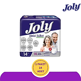 Joly Emici Külot Hasta Bezi XLarge (Extra Büyük Boy) 14'lü