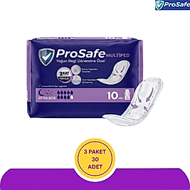 Prosafe Multiped L Beden 10x3 30 Adet Mesane Pedi