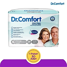 Dr. Comfort Belbantlı Yetişkin Hasta Bezi Extra Büyük (XL) 30 Adet
