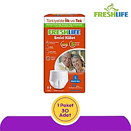 Freshlife Emici Külot Hasta Bezi Büyük (L) 30 Adet