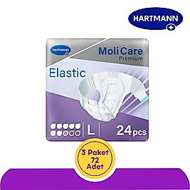 Hartmann MoliCare Premium Slip Super Plus Hasta Bezi 8 Damla Mor Paket (Large) 24'lü (3 Paket)
