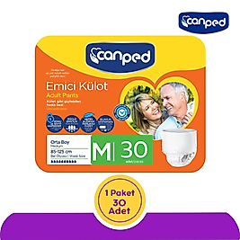 Canped Emici Külot Medium (M) 30 Adet