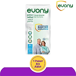 Evony Emici Külot Hasta Bezi Orta Boy(M) 30'lu 30 Adet