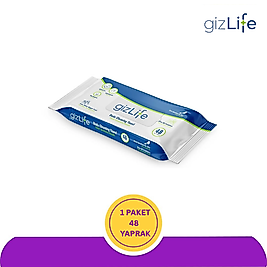 Gizlife Vücut Temizleme Havlusu 48'li
