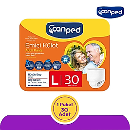 Canped Emici Külot Large (L) 30 Adet