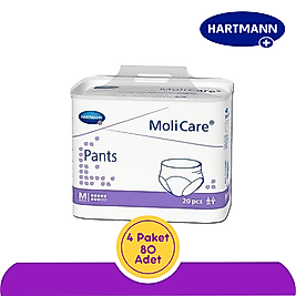 Hartmann MoliCare Pants Emici Külot 8 Damla Mor Paket (Medium) 20'li (4 Paket)