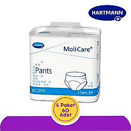 Hartmann MoliCare Pants 6 Damla Emici Külot Hasta Bezi XLarge (4 Paket)