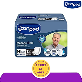 Canped Erkek Mesane Pedi Orta (M) 12'li