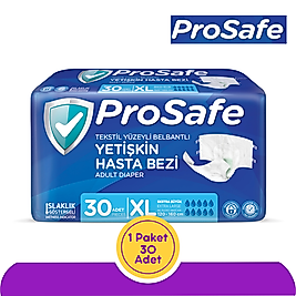 Prosafe Belbantlı Yetişkin Hasta Bezi Extra Large (XL) 30 Adet