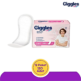 Giggles Kadın Mesane Pedi Large(Yoğun) 10'lu (12 Paket)