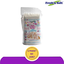 Fresh'n Soft Bebek Temizleme Pamuğu 60'lı