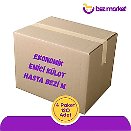 Bez Market Ekonomik Emici Külot Hasta Bezi Büyük (M) 120 Adet