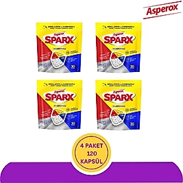 Asperox Sparx Diamond Bulaşık Makinesi Kapsül 30'lu 4 Paket (120 Kapsül)
