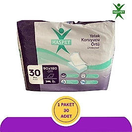 Haspet Yatak Koruyucu Örtü 90x180 cm 30'lu