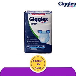 Giggles Yetişkin Emici Külot XXLarge 30 lu