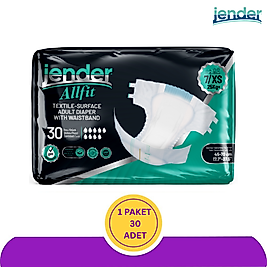 Jender Bel Bantlı Hasta Bezi Xs 30'Lu