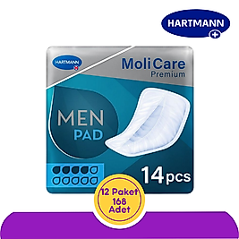 Hartmann MoliCare Men Pad Erkek Mesane Pedi 4 Damla 14'lü (12 paket)