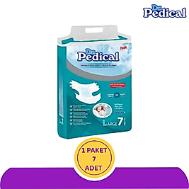 Dr. Pedical Belbantlı Yetişkin Hasta Bezi Orta (L) 7 Adet