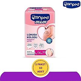 Canped Mom Lohusa L-XL 10 Adet Külot Bez