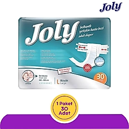 Joly Belbantlı Hasta Bezi Large (Büyük Boy) 30 Adet