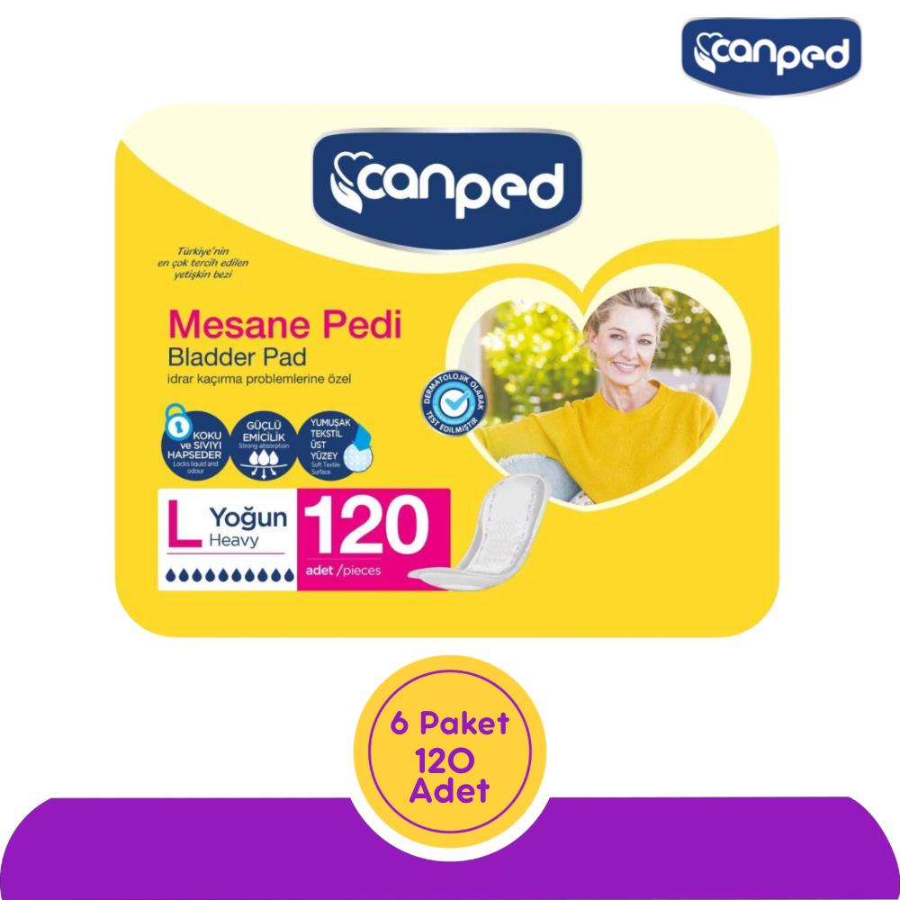 Canped Mesane Pedi Avantaj Paket (Yoğun) 120 Adet