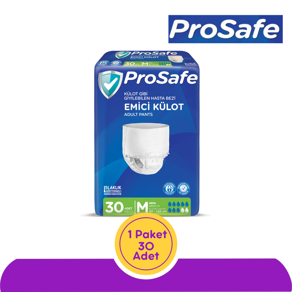 Prosafe Emici Külot Medium (M) 30 Adet
