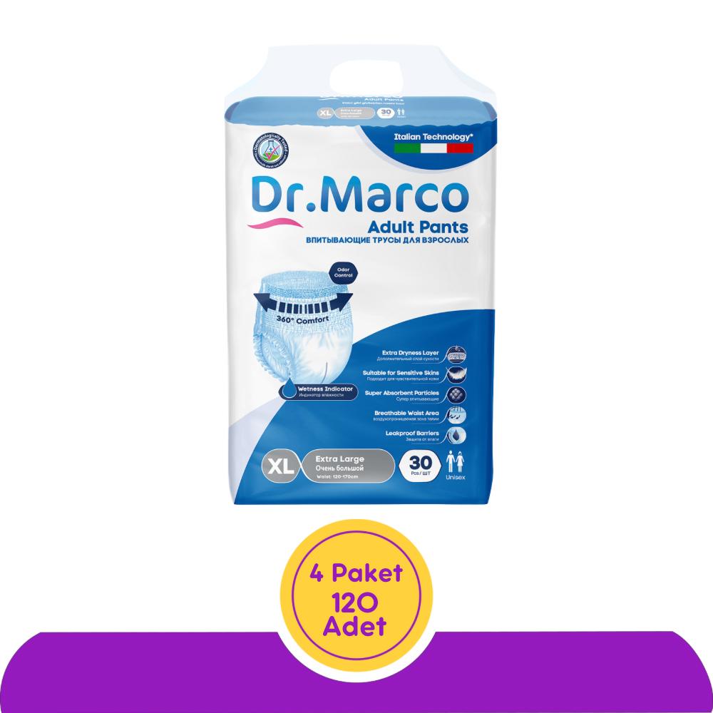 Dr. Marco Emici Külot Extra Büyük (XL) 120 Adet (4x30)
