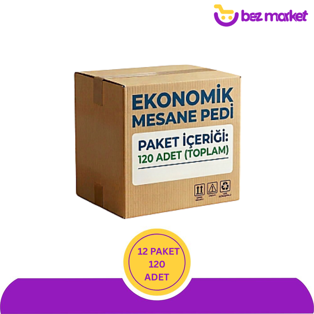 Bez Market Ekonomik Mesane Pedi 10'lu (120 Adet)