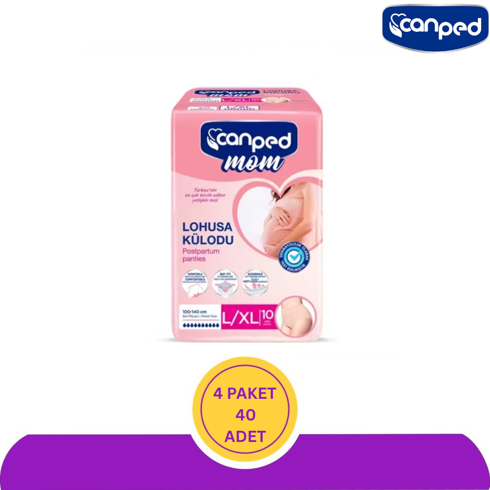 Canped Mom Lohusa L-XL 40 Adet Külot Bez