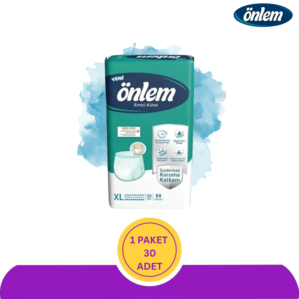 Önlem Emici Külot XL 30 Adet Hasta Bezi