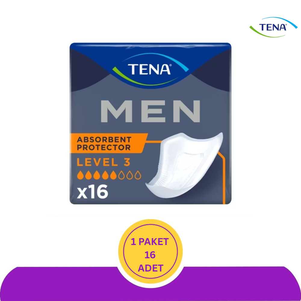Tena Men Level 3 16'lı Erkek Mesane Pedi