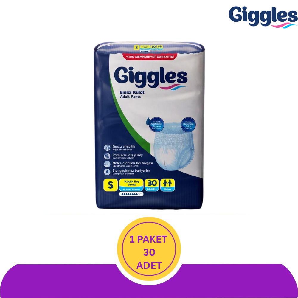 Giggles Yetişkin Emici Külot Small 30 lu