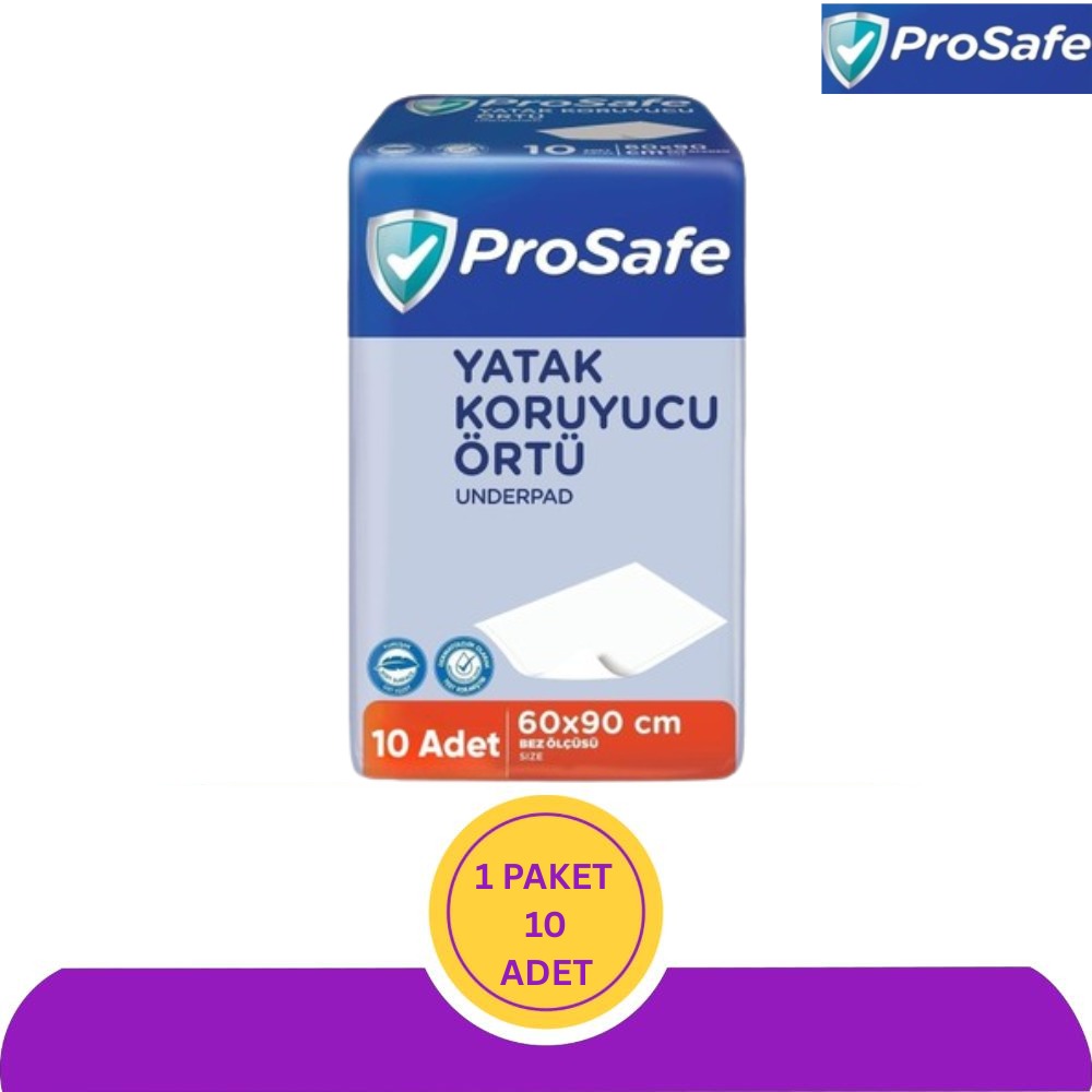 Prosafe Yatak Koruyucu Örtü (60x90 cm) 10'lu