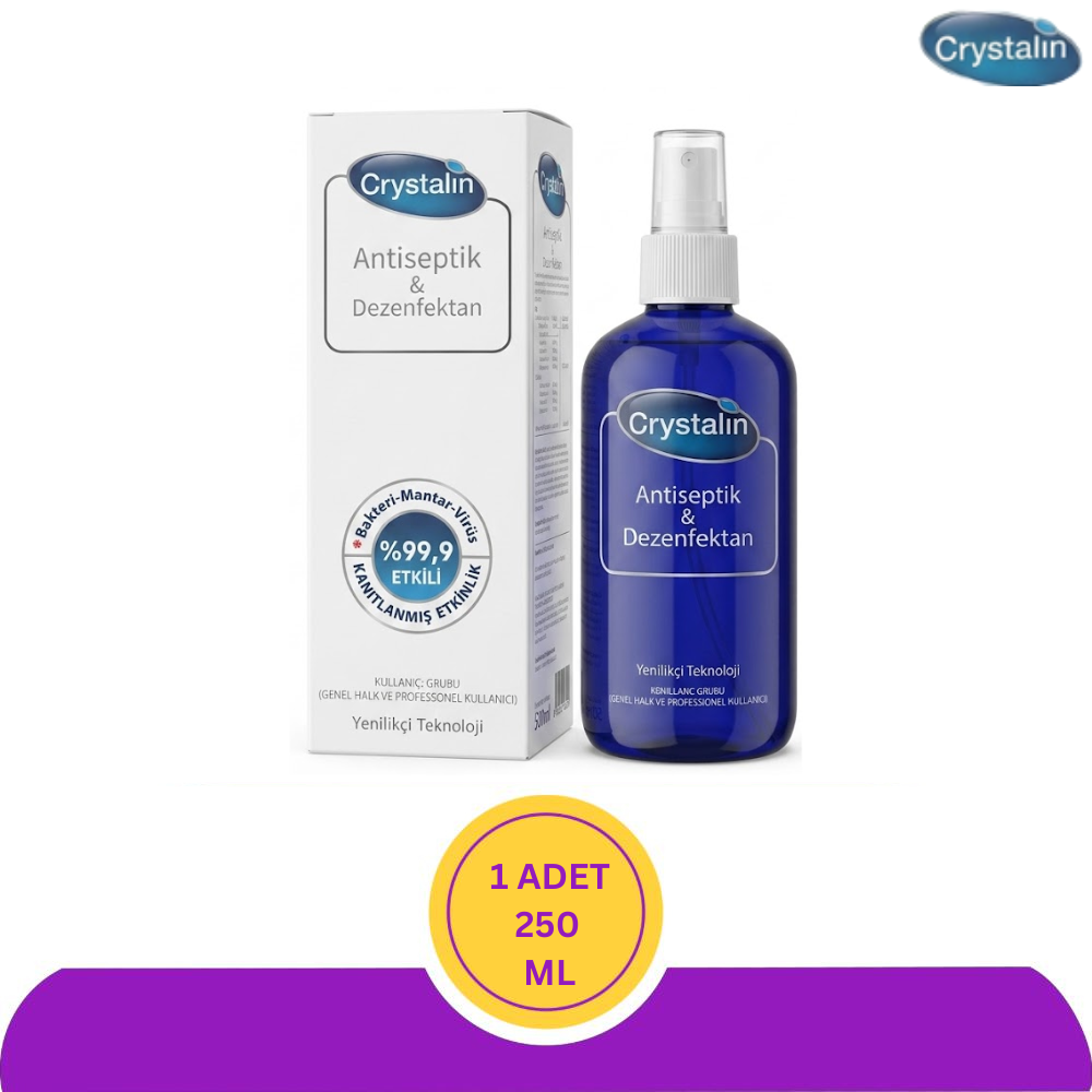 Crystalin 250 ml Antiseptik Dezenfektan