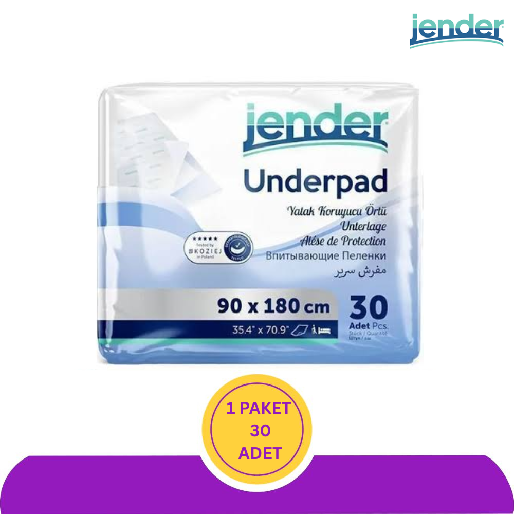 Jender 90x180 cm 30 Adet Yatak Koruyucu Örtü
